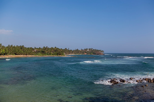 Praia de mirissa, sri lanka