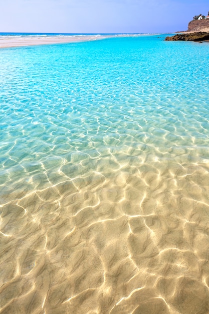 Praia de morro jable fuerteventura canárias