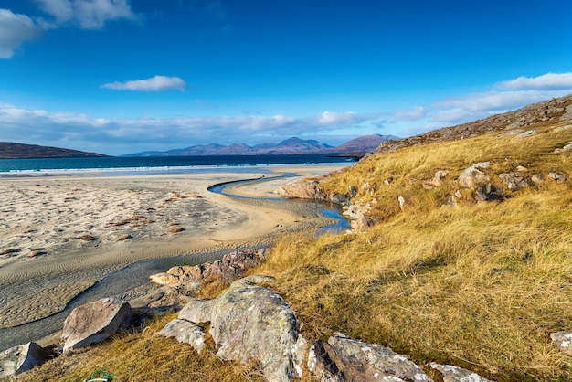 Praia de Traigh Rosamol em Luskentyre