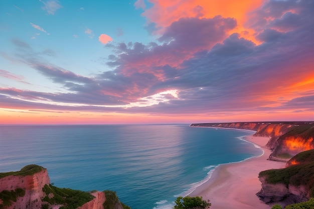 Praia do nascer do sol