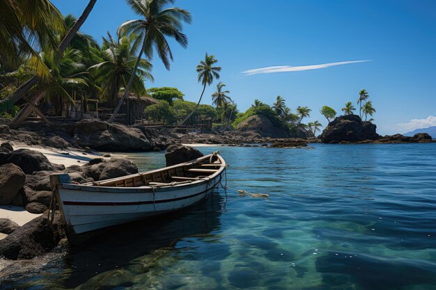 Praia do Paraíso em Cartagena, Colômbia