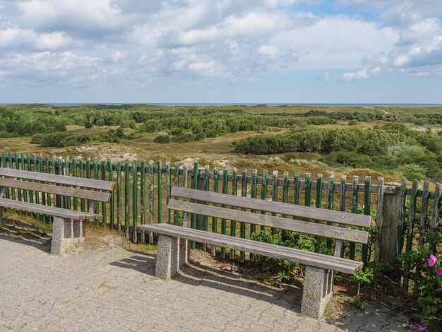 Praia e dunas de Baltrum