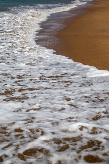 Praia em Anjuna, Goa, Índia