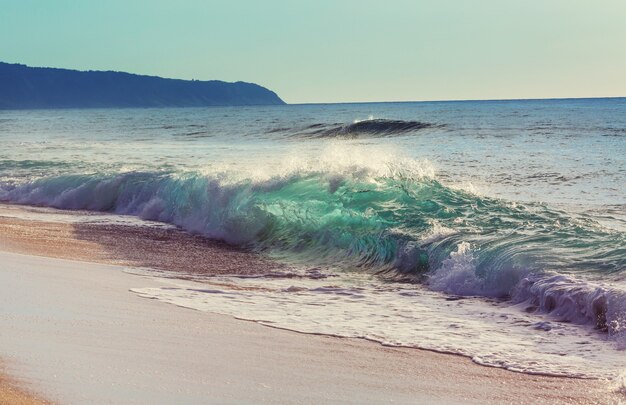 Praia havaiana incrível