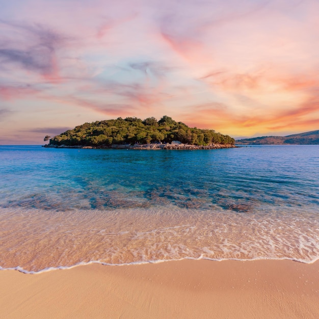 Praia Ksamil Albânia