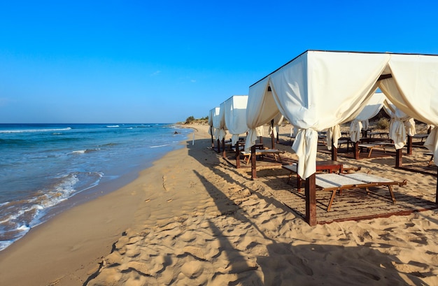 Praia maldivas de salento pescoluse puglia itália