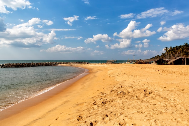 Foto praia negombo, sri lanka