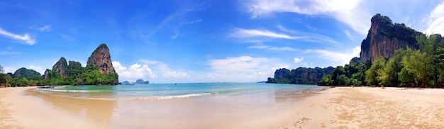 Praia panorâmica