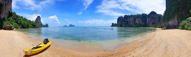 Praia panorâmica