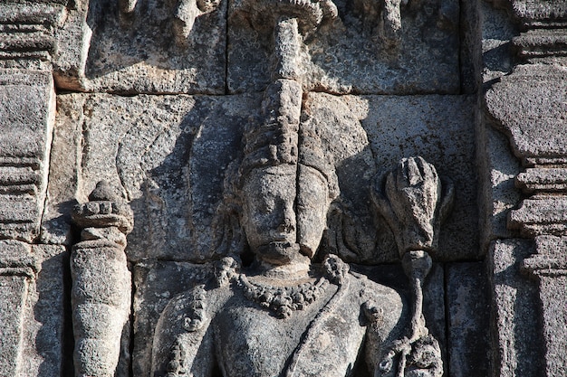 Prambanan é um templo hindu em Yogyakarta, Java, Indonésia