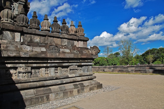 Prambanan é um templo hindu em Yogyakarta, Java, Indonésia