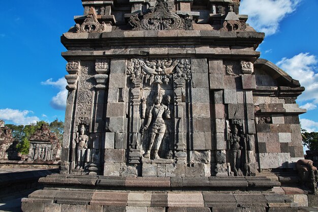 Prambanan es un templo hindú en Yogyakarta, Java, Indonesia