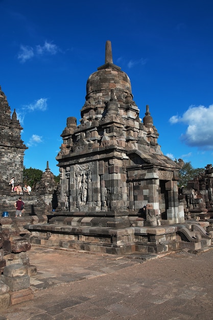 Prambanan es un templo hindú en Yogyakarta, Java, Indonesia