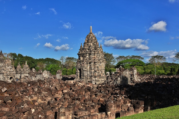 Prambanan ist hinduistischer Tempel in Yogyakarta, Java, Indonesien