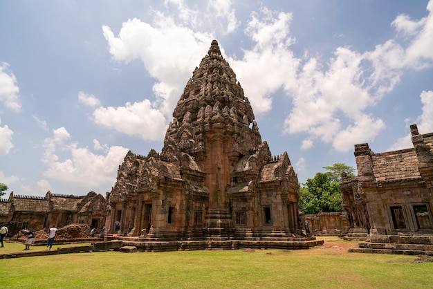 Prasat hin phanom tocou na província de Buri Ram Tailândia