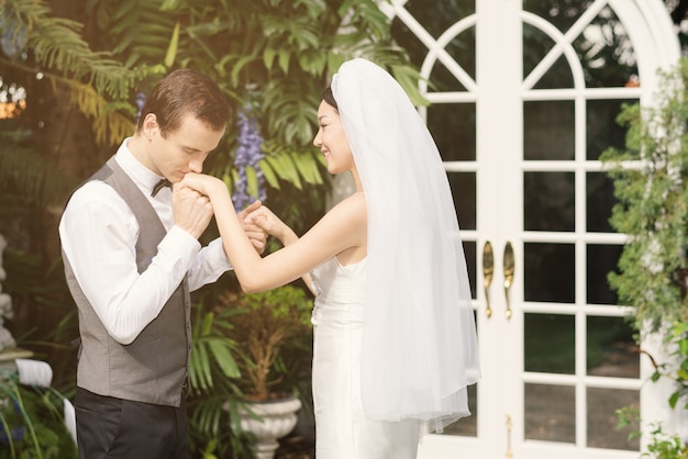 Pre-Hochzeit der Braut und des Bräutigams