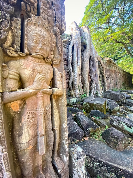 Preah Khan Preah Khan Kampong Svay archäologische Stätte Angkor Kambodscha