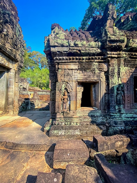 Preah Khan Preah Khan Kampong Svay sítio arqueológico de Angkor Camboja