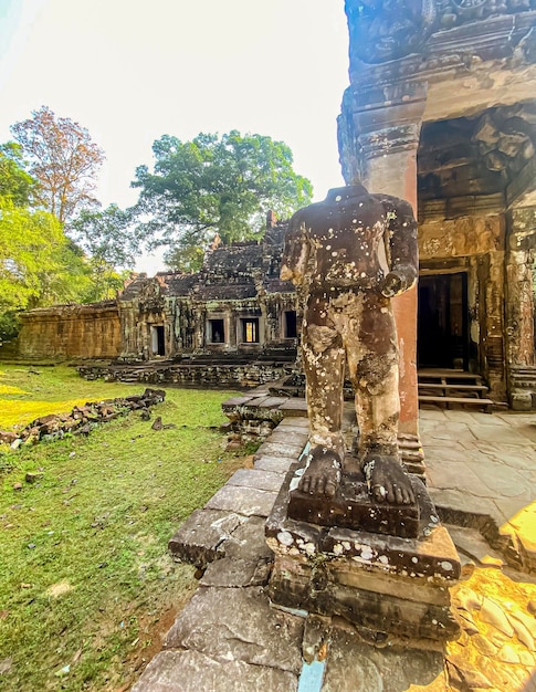 Preah Khan Preah Khan Kampong Svay sítio arqueológico de Angkor Camboja