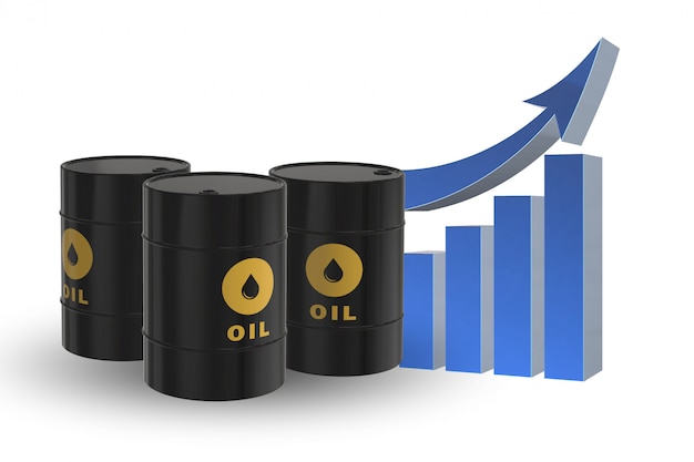 precios del petróleo creciendo