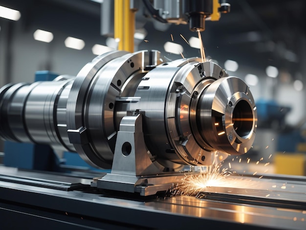 Precision Manufacturing stellt CNC-Dreh-, Bohr- und Fräsfabrik für die Stahlbearbeitung vor