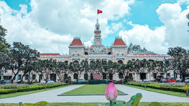 Prédio da prefeitura, Vietnã, cidade de Ho Chi Minh