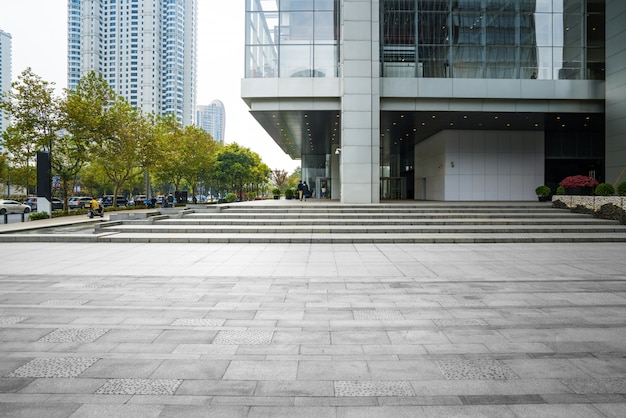 Prédio do centro financeiro em Lujiazui, Shanghai, China