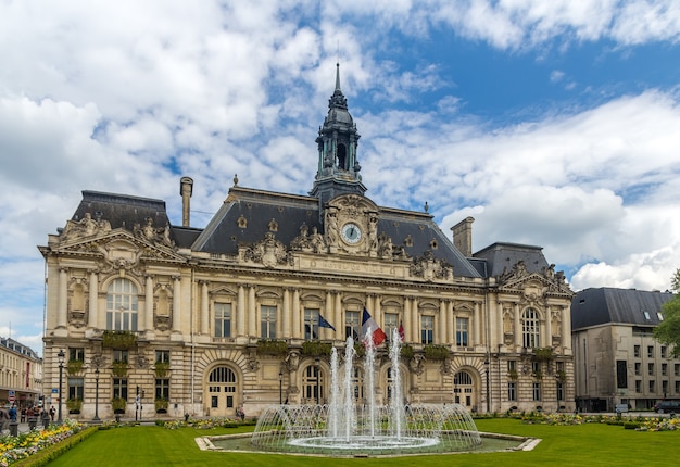 Prefeitura de tours - frança, região centro