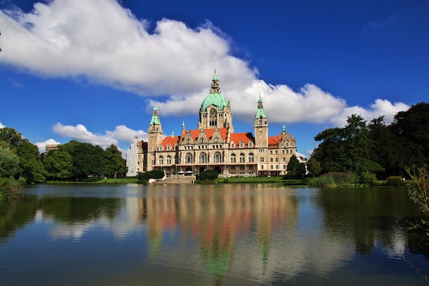 Foto prefeitura em hannover, alemanha