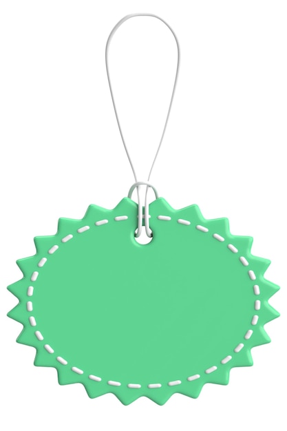 Preisschild Preisschild 3D-Illustration