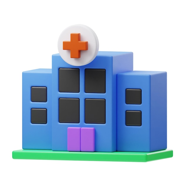 Premium Health Medical icon 3d rendering PNG fondo transparente