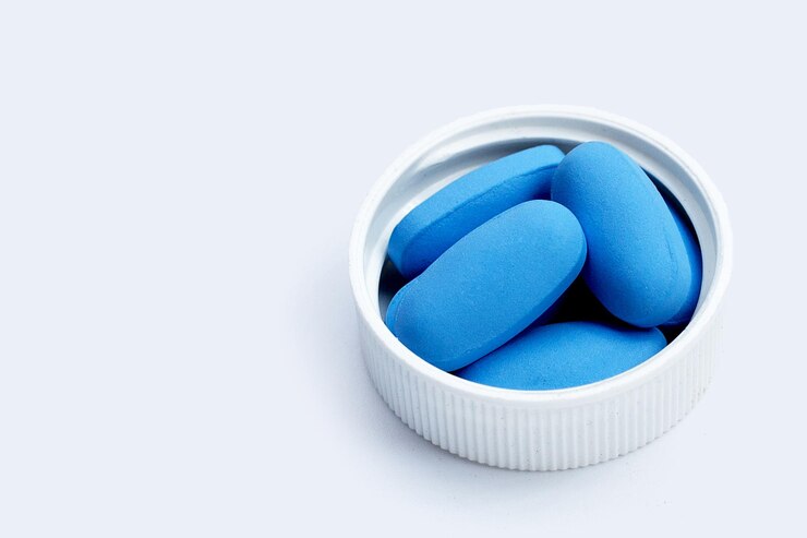 Foto prep prep preexposure profilaxia pílulas azuis usadas para prevenir o hiv