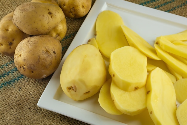 Preparação de Batatas