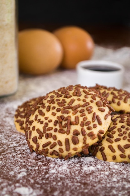 Preparação de galletas