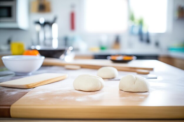 Preparação de pãezinhos bao caseiros com massa