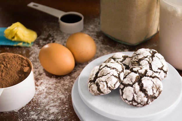 Foto preparacin de galletas