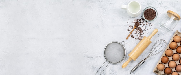 Preparación de la masa Una medida de la cantidad de ingredientes de la receta.