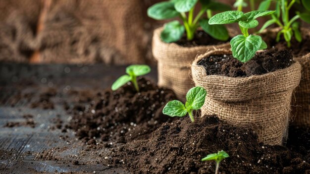 Preparación del suelo para la propagación de las plantas de interior