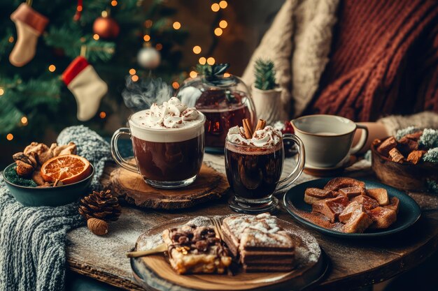 Preparar y beber vino caliente en invierno