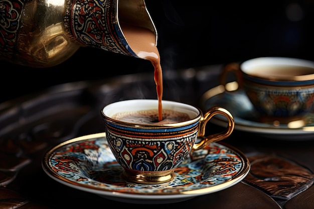 Preparar café turco