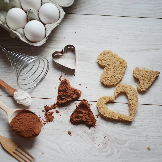 Preparar el desayuno de San Valentín