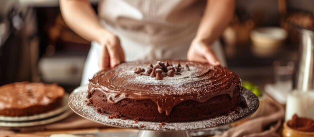 Preparar un pastel en casa siguiendo una receta