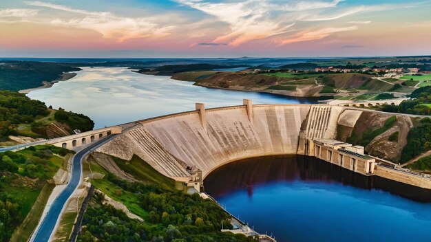 Presa en el Ebro en Logrono, España