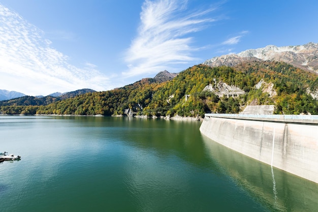 Foto la presa de kurobe