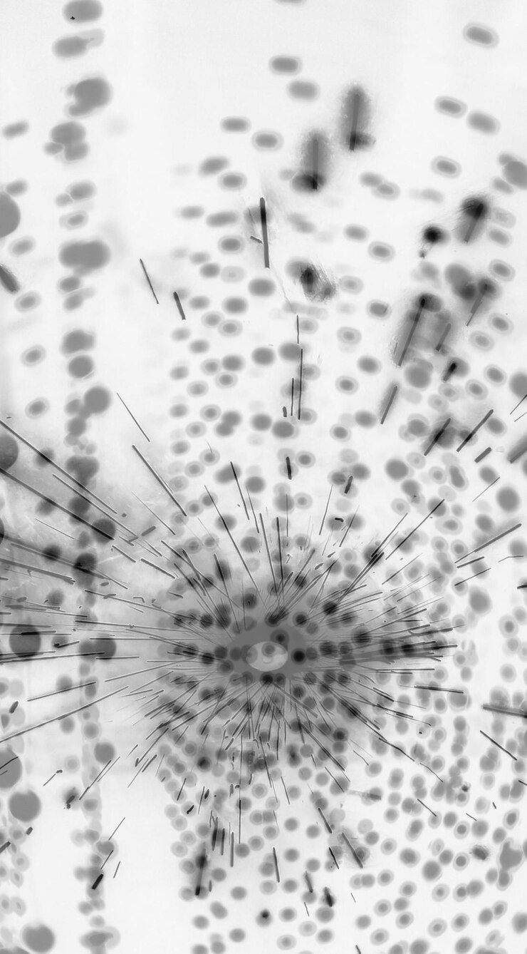 Foto presentación de patrón de fondo abstracto ilustración de portada textura geométrica con chispas y fuegos artificiales vista de cerca