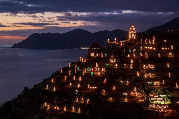 Presépio em Manarola