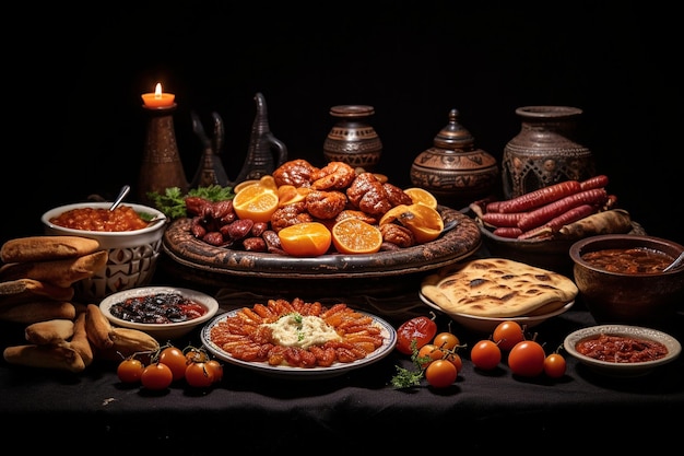 Preservando cada Iftar Ramadan Mubarak