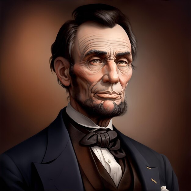 El presidente de los Estados Unidos, Abraham Lincoln.