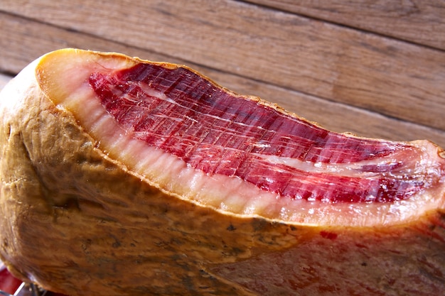 Presunto ibérico pata negra da Espanha