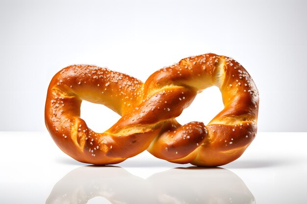 pretzel gigante un regalo popular disfrutado durante las celebraciones del Oktoberfest en Alemania